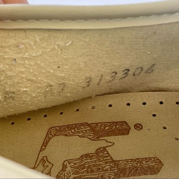 SAS Siesta Shoes Women Size 7 Bone Leather Handsewn Lace Up Oxfords Made in USA - Picture 4 of 9